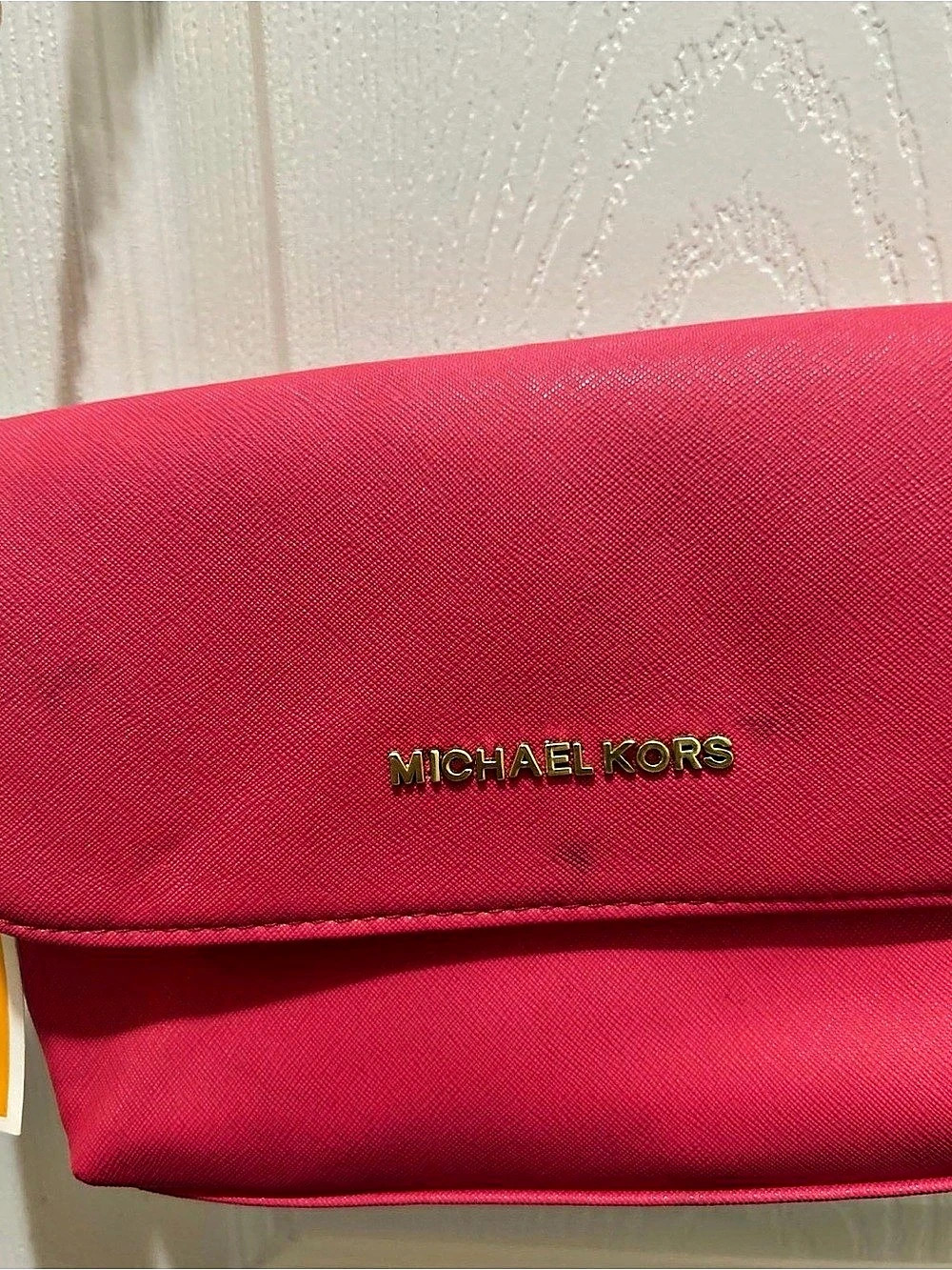 Michael Kors Jet Set Charm Item Pink Crossbody Bag NWT - Picture 3 of 6